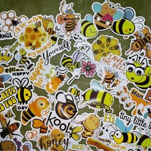 Bee Themed Sticker Set